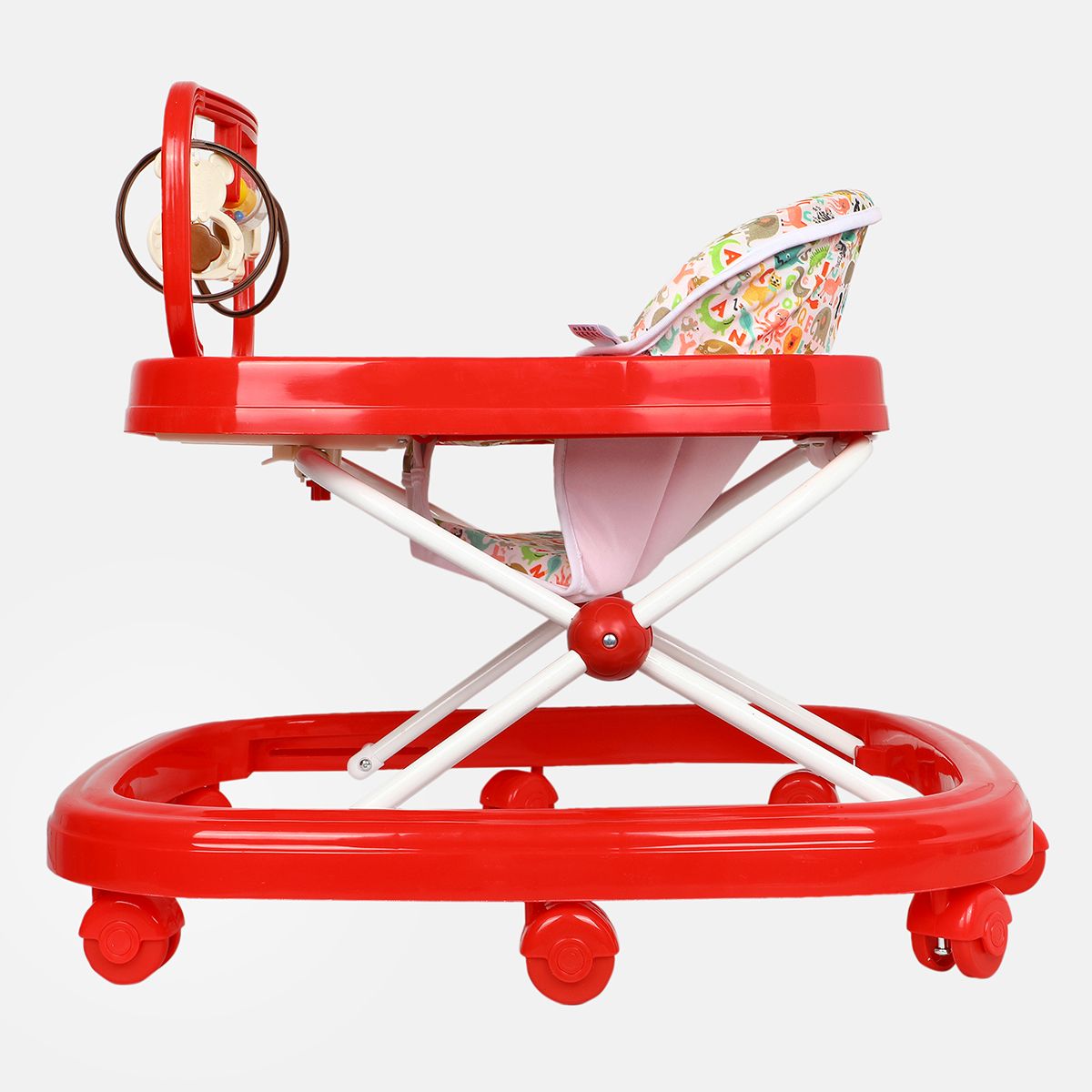 Red Baby Crawl Walker