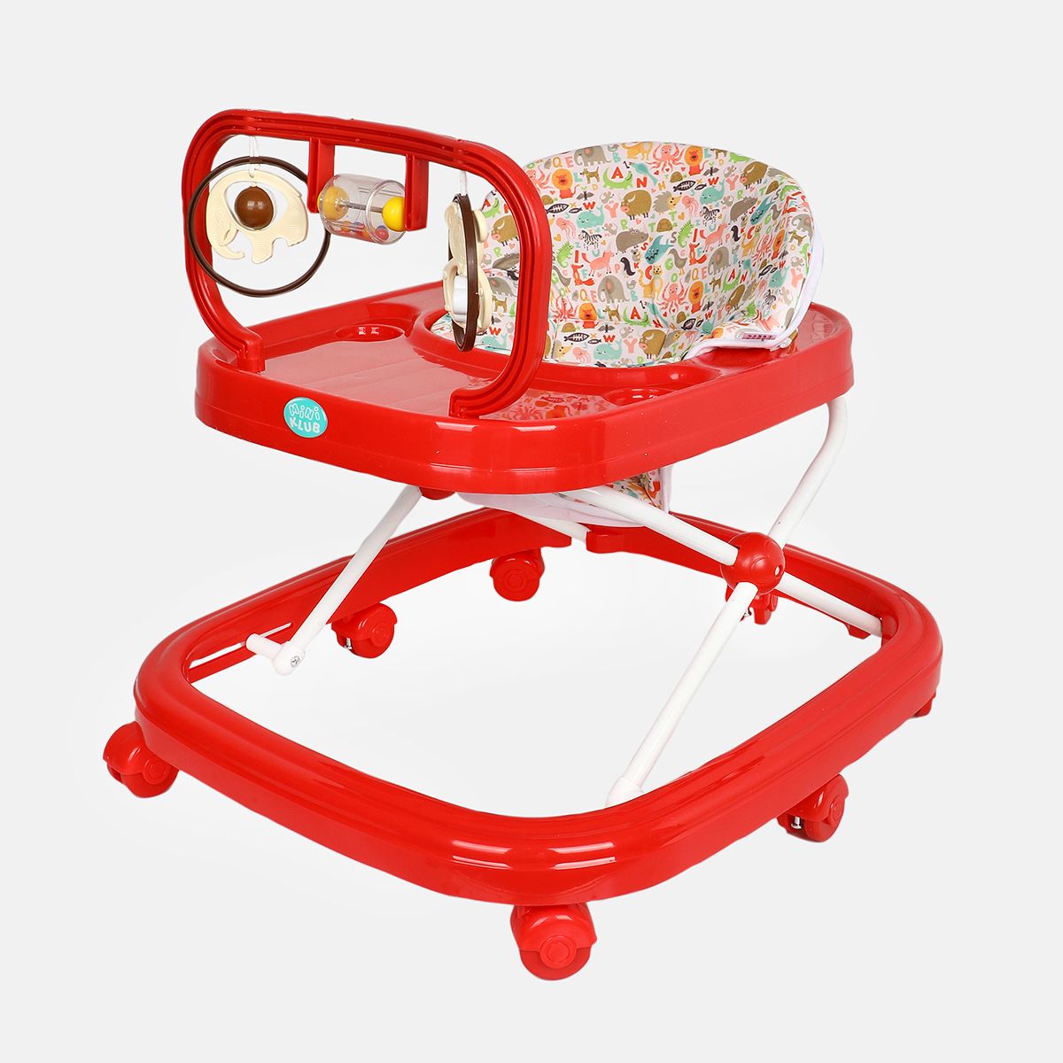 Red Baby Crawl Walker
