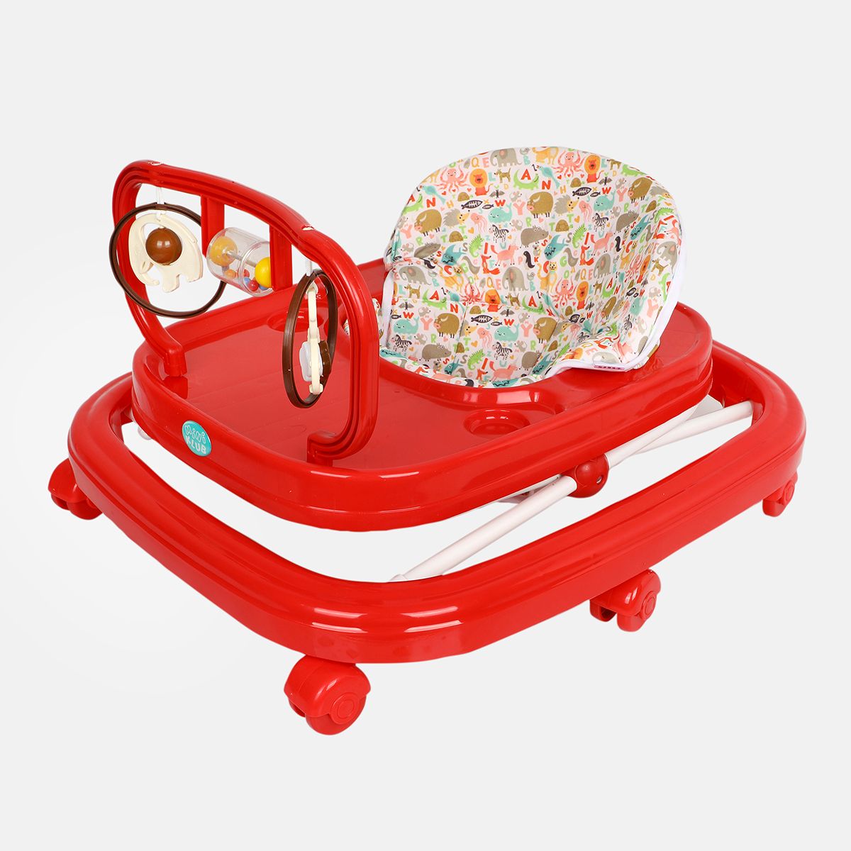 Red Baby Crawl Walker