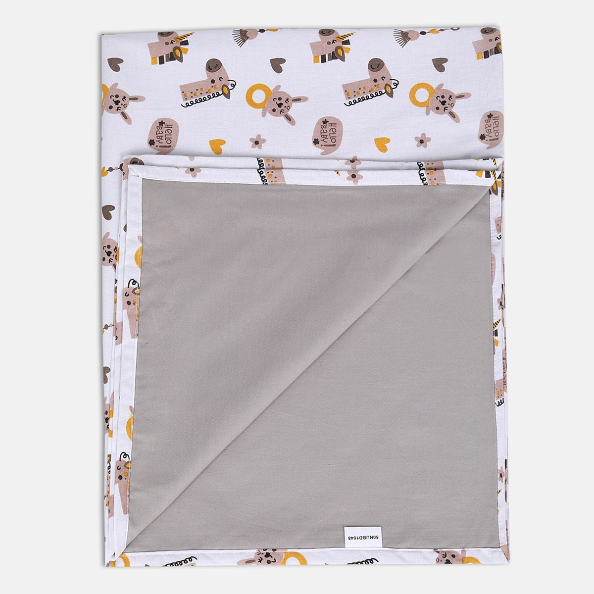 Miniklub New Born Teal Color Pegasus 6 pcs Cot Bedding Set