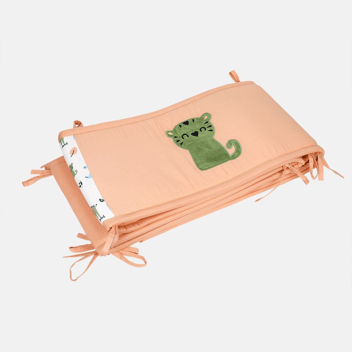 Miniklub New Born Cream Color Jungle 6 pcs Cot Bedding Set