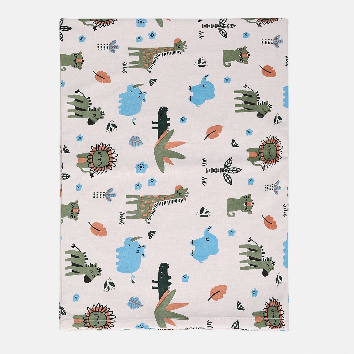 Miniklub New Born Cream Color Jungle 6 pcs Cot Bedding Set