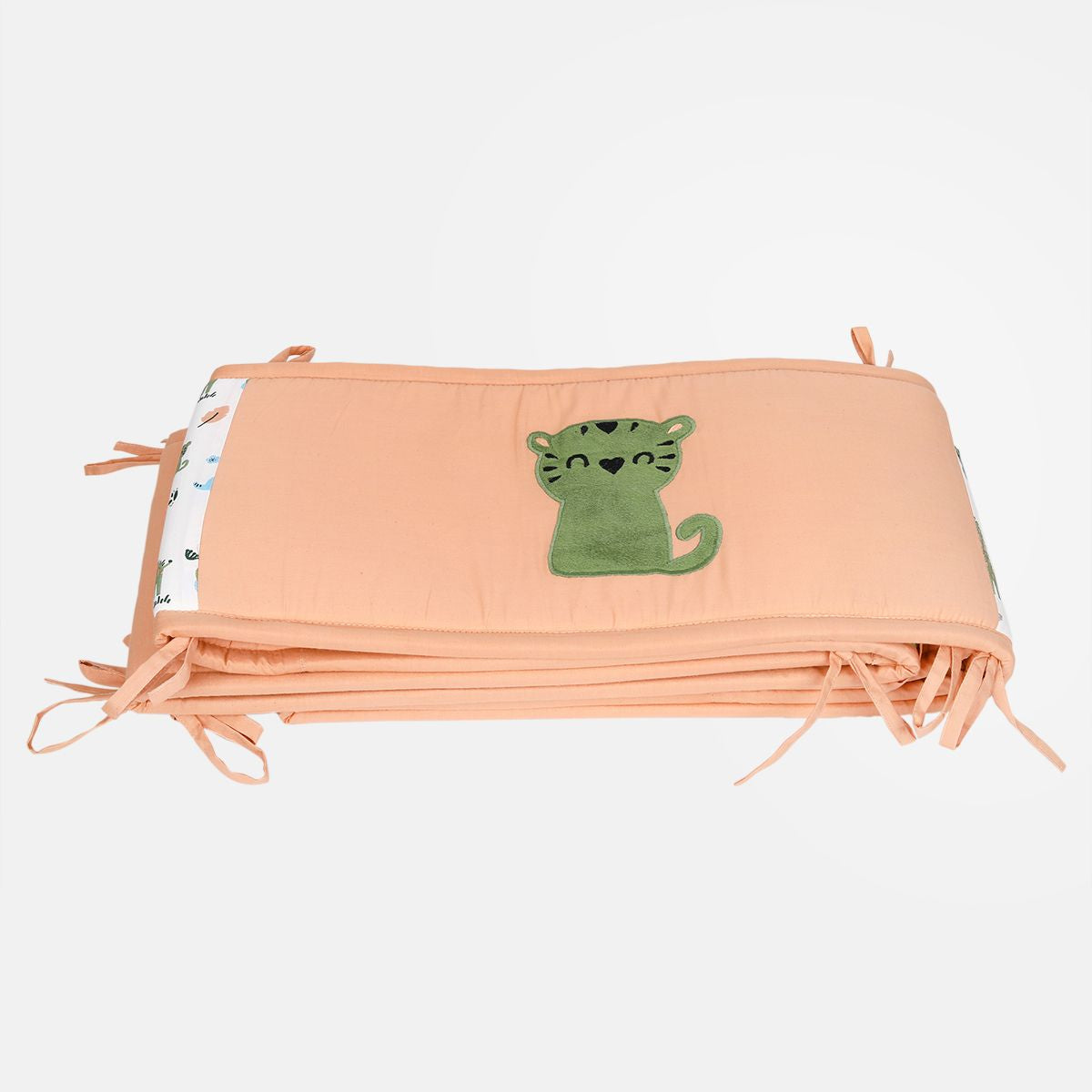 Miniklub New Born Cream Color Jungle 6 pcs Cot Bedding Set