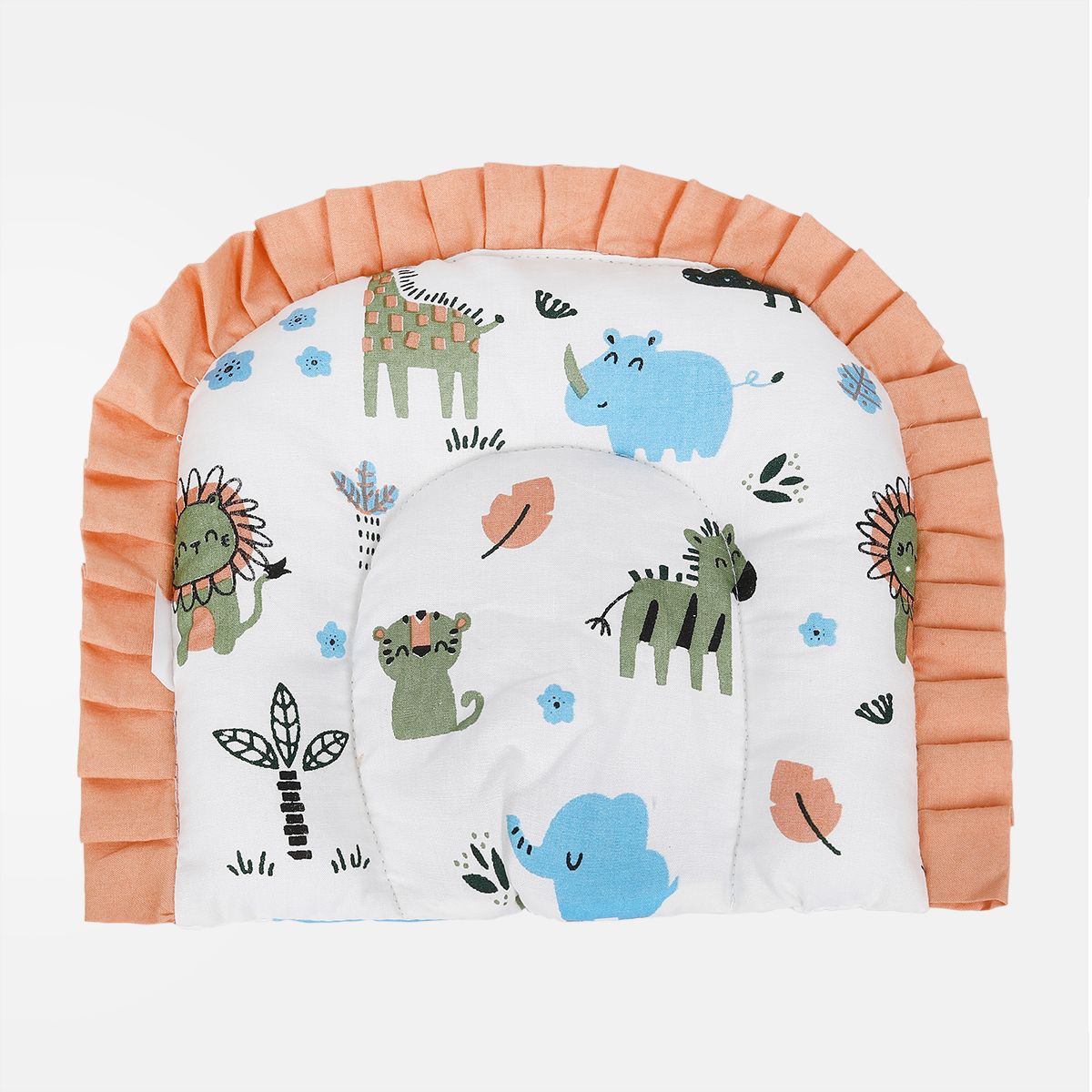 Miniklub New Born Cream Color Jungle 6 pcs Cot Bedding Set