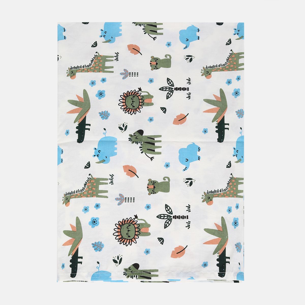 Miniklub New Born Cream Color Jungle 6 pcs Cot Bedding Set