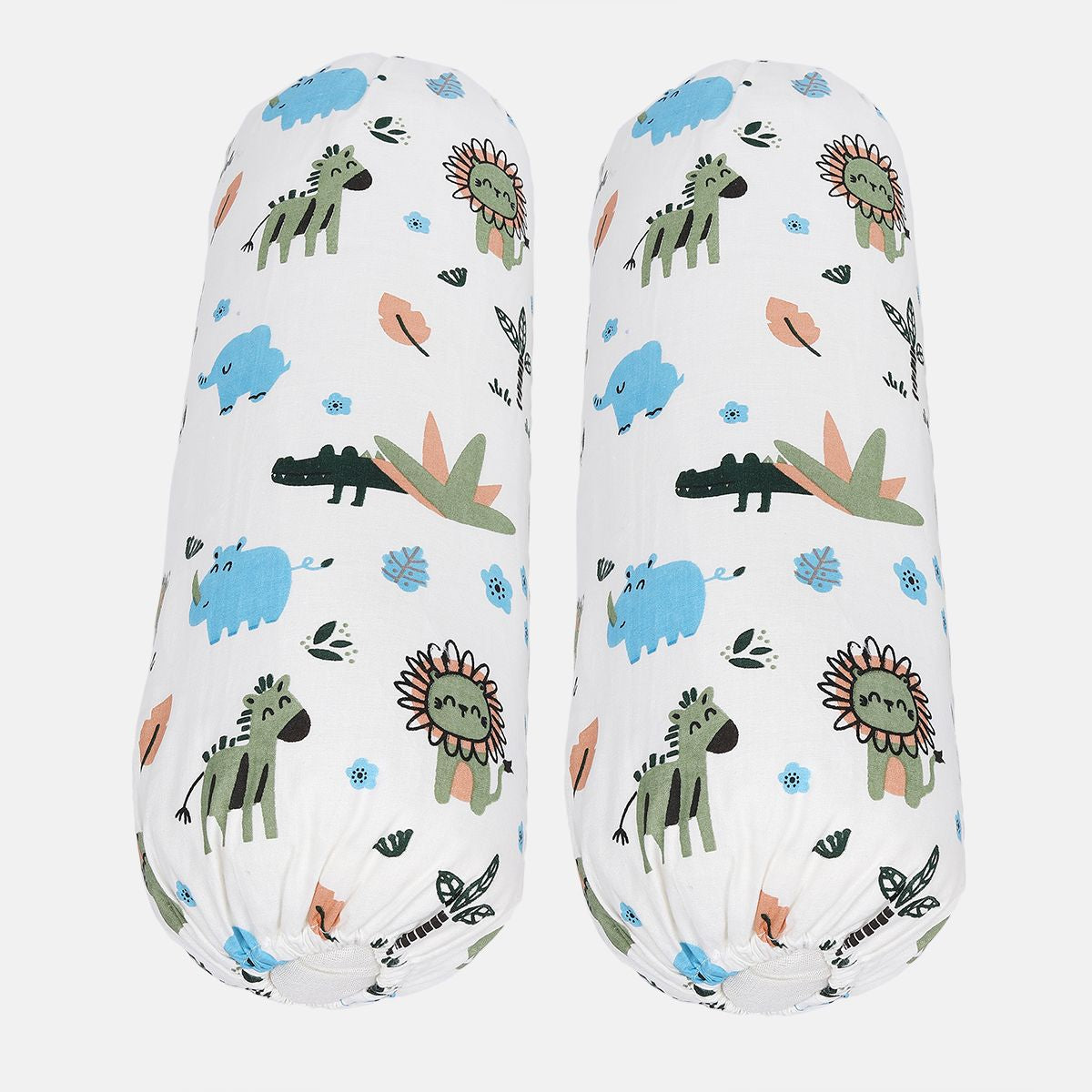 Miniklub New Born Cream Color Jungle 6 pcs Cot Bedding Set