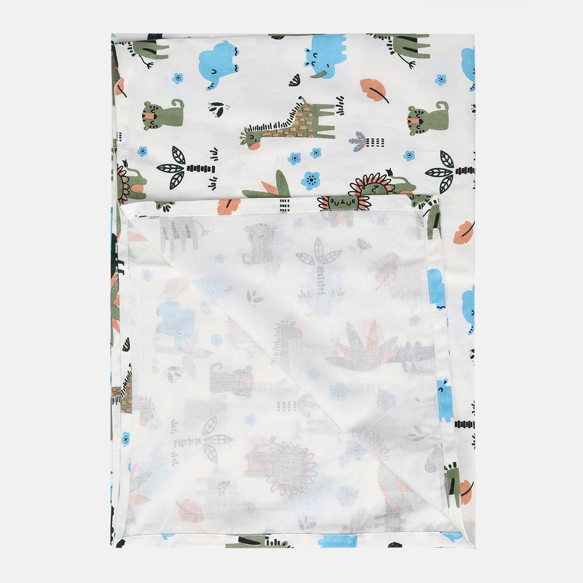 Miniklub New Born Cream Color Jungle 6 pcs Cot Bedding Set
