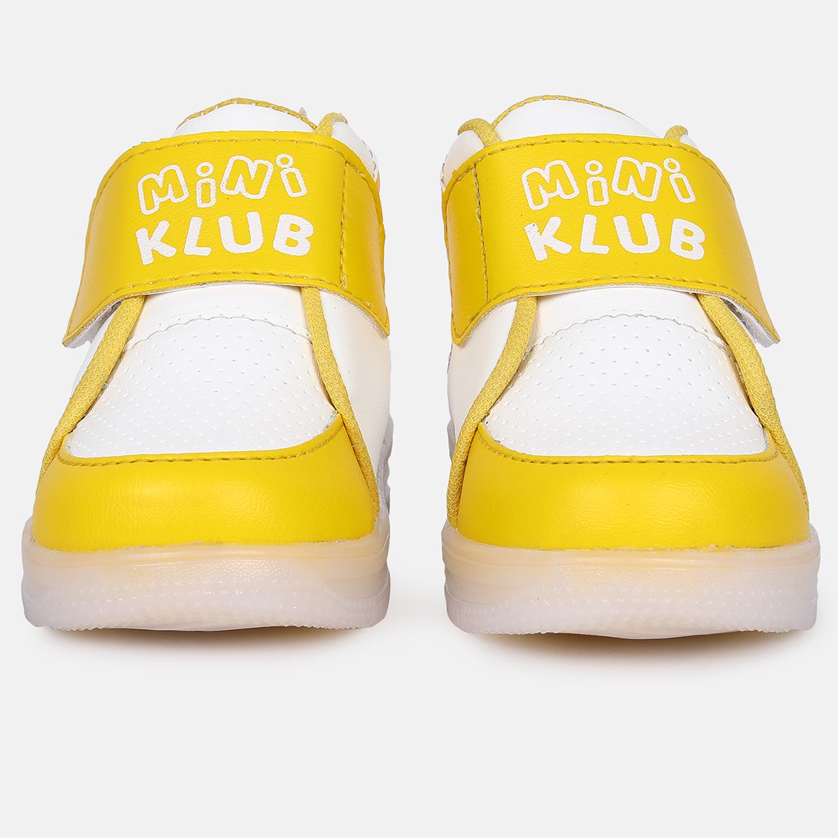 Boys Yellow And White Light Shoes