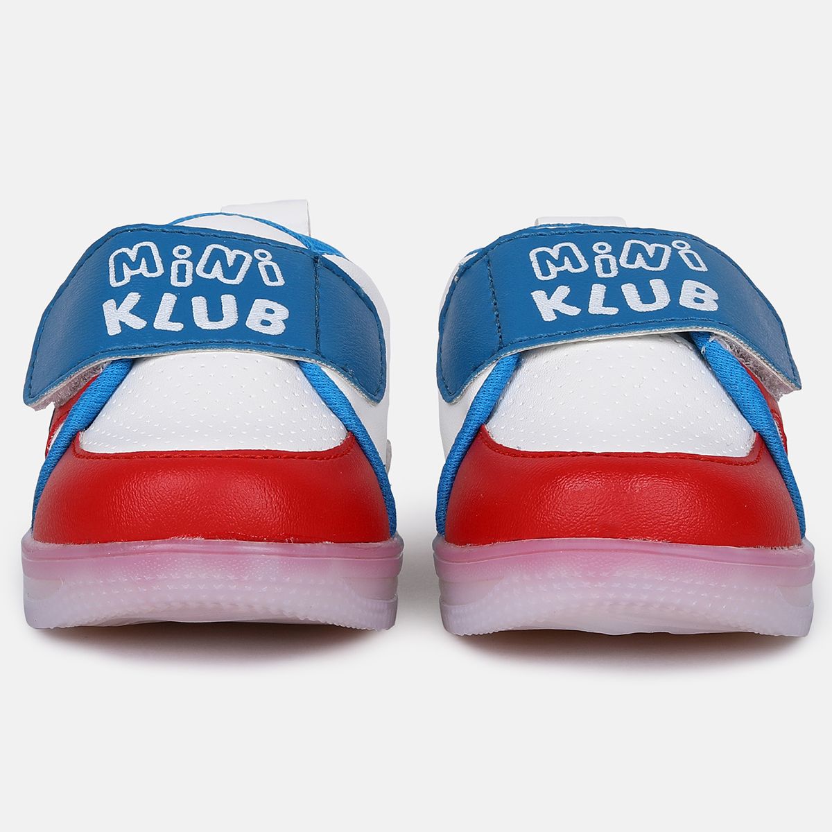 Boys Red And White Light Shoes