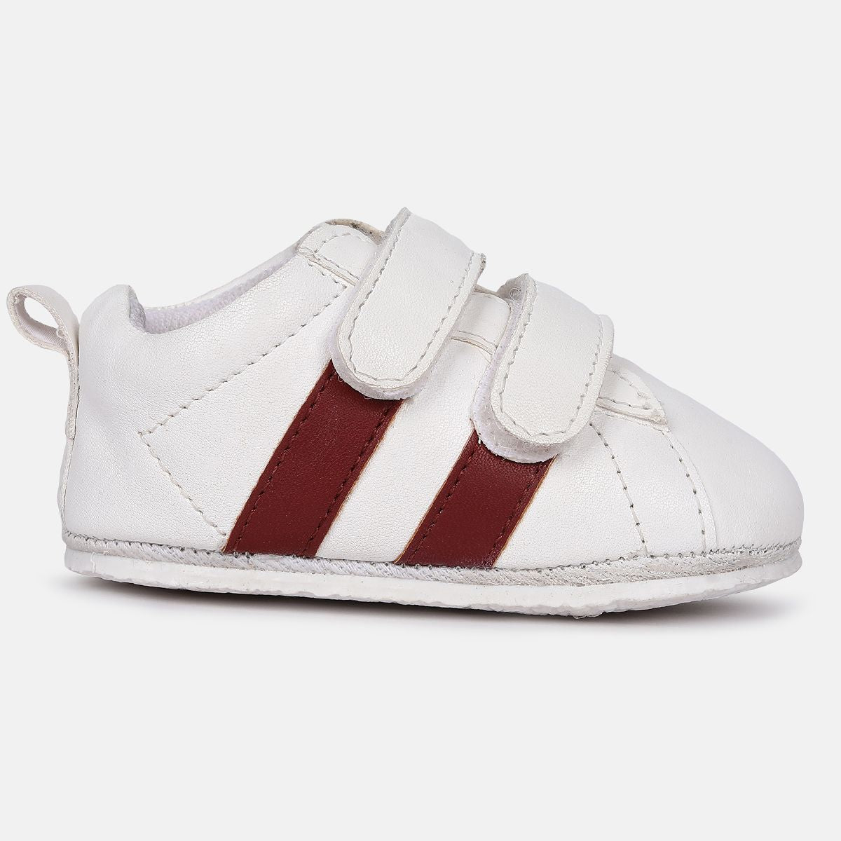 Boys White Red Shoes