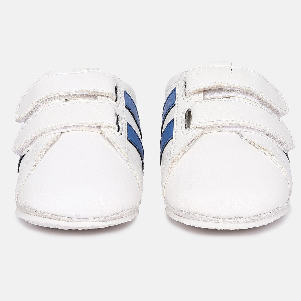 Boys White Blue Shoes