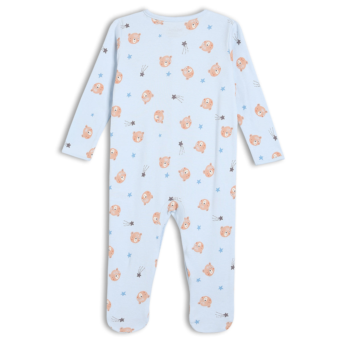 Boys Multi Round Neck Full Sleeve Sleep Suit