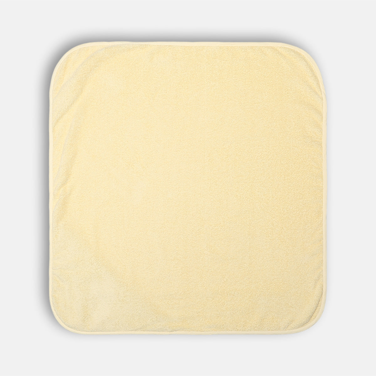 Unisex Solid Hooded Towel, Beige