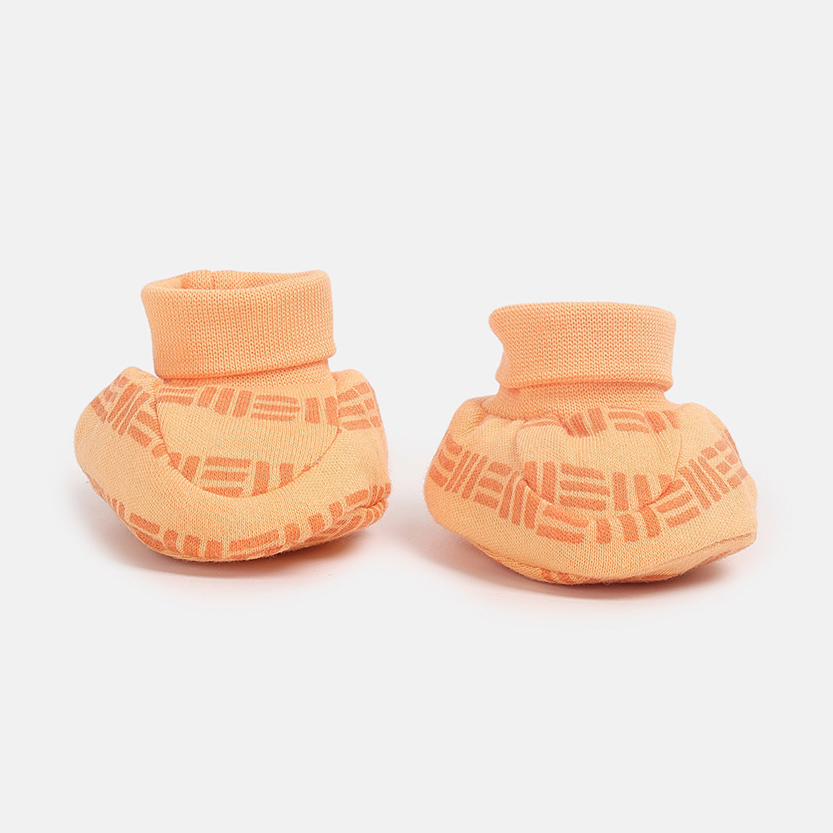 Baby Boys Printed Booties Set of 2 Pairs, Multicolour