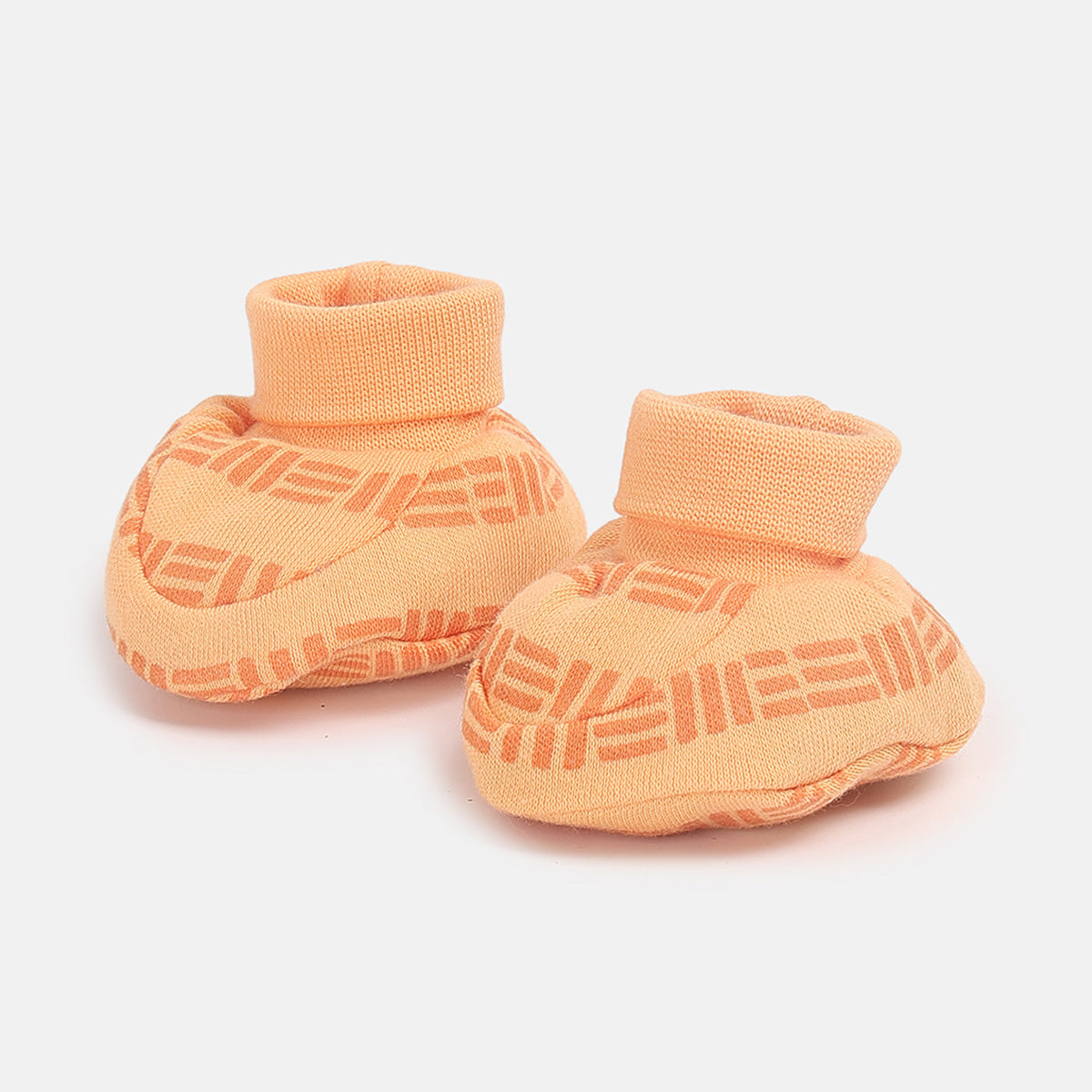 Baby Boys Printed Booties Set of 2 Pairs, Multicolour