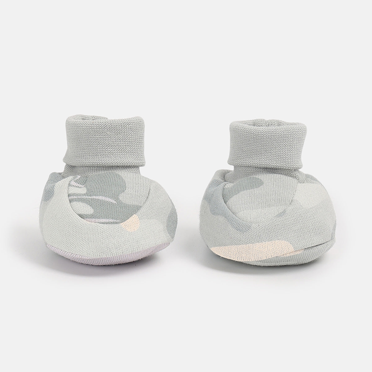 Baby Boys Printed Booties Set of 2 Pairs, Multicolour