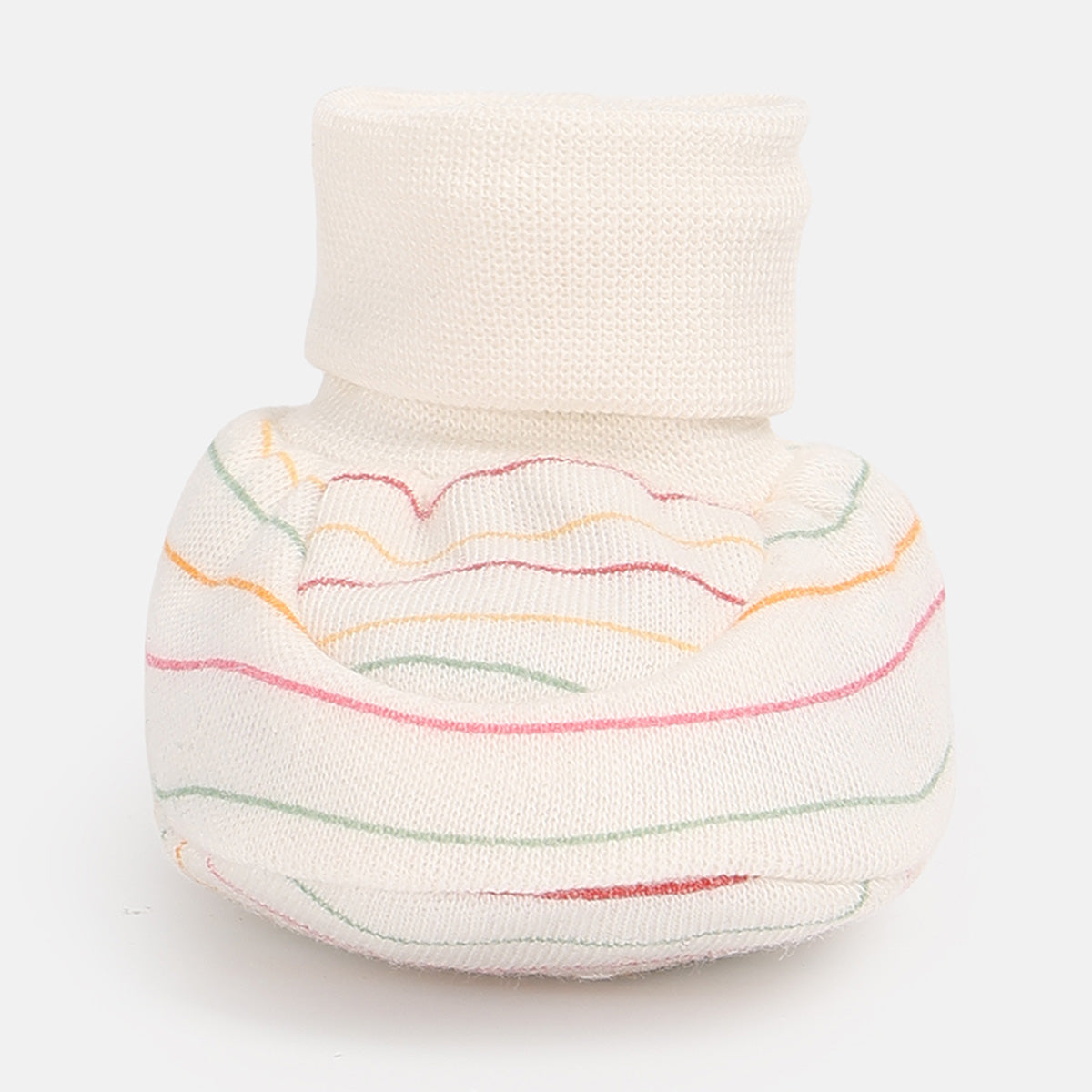 Baby Girls Printed Booties Set of 2 Pairs, Multicolour