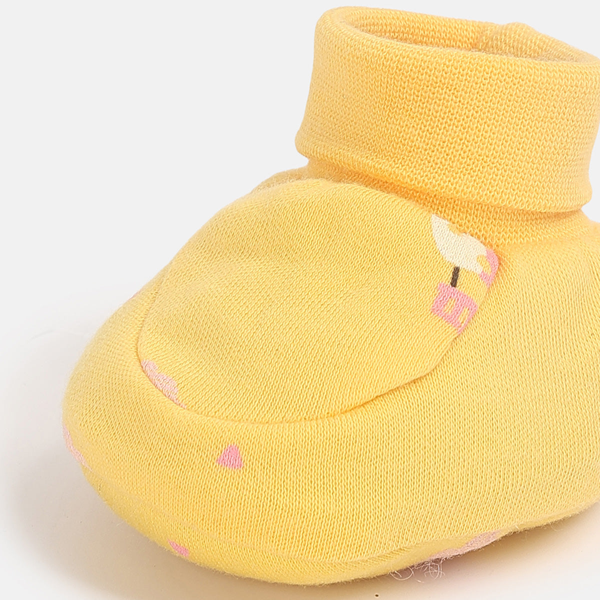 Baby Girls Printed Booties Set of 2 Pairs, Multicolour