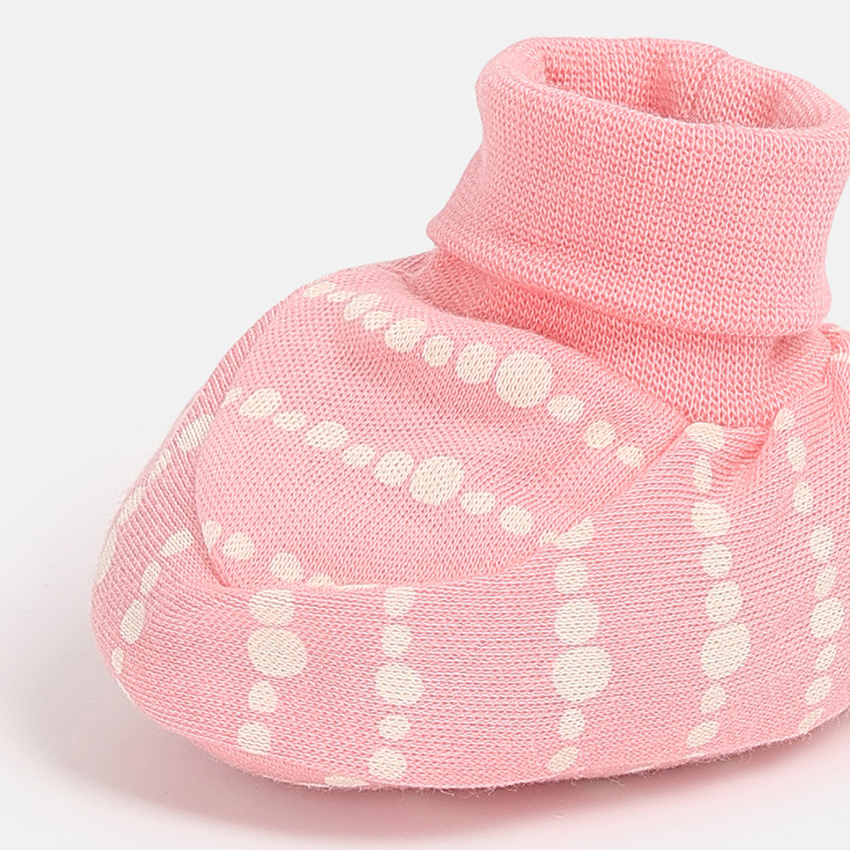 Baby Girls Printed Booties Set of 2 Pairs, Multicolour