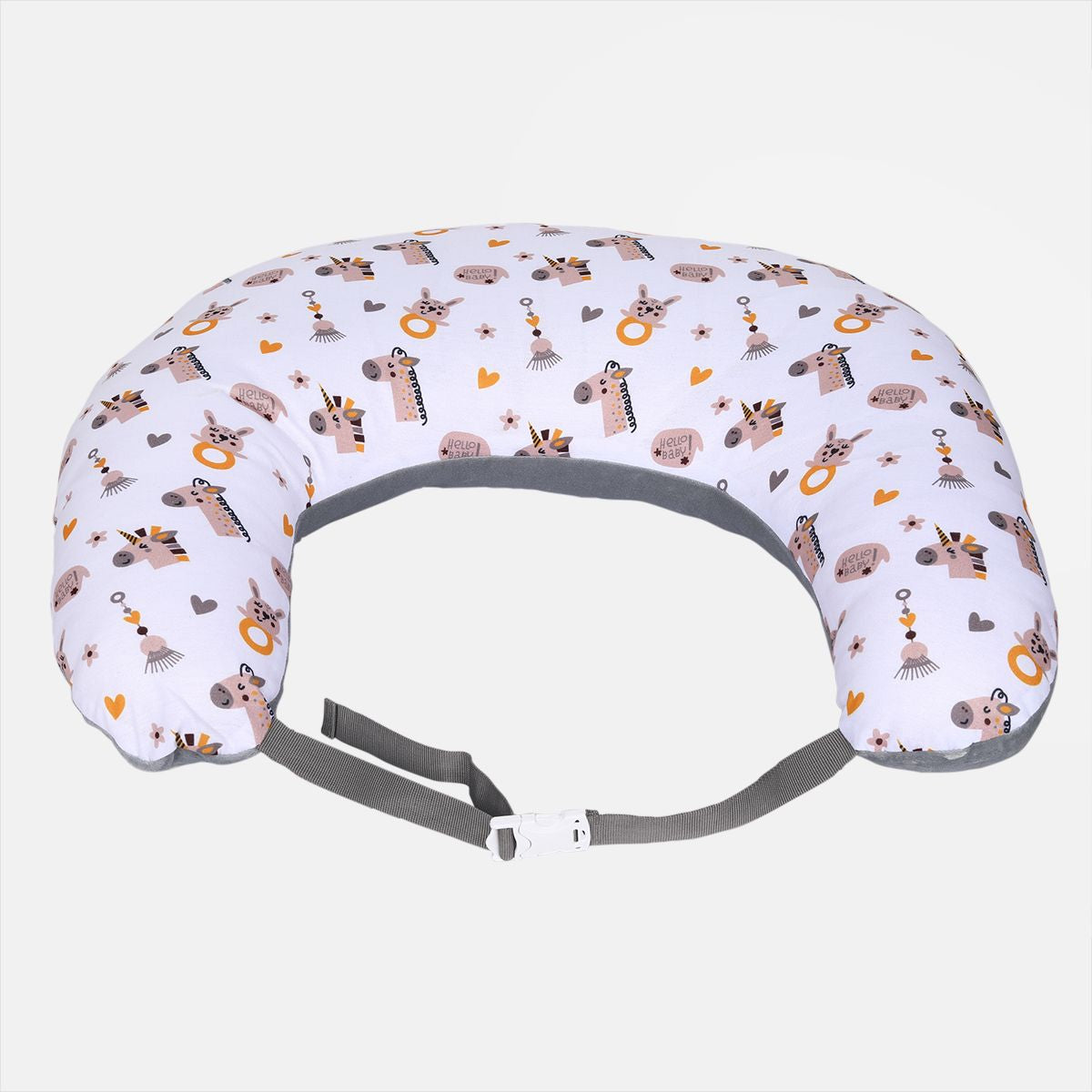 Miniklub New Born Grey Color Pegasus Feeding Pillow