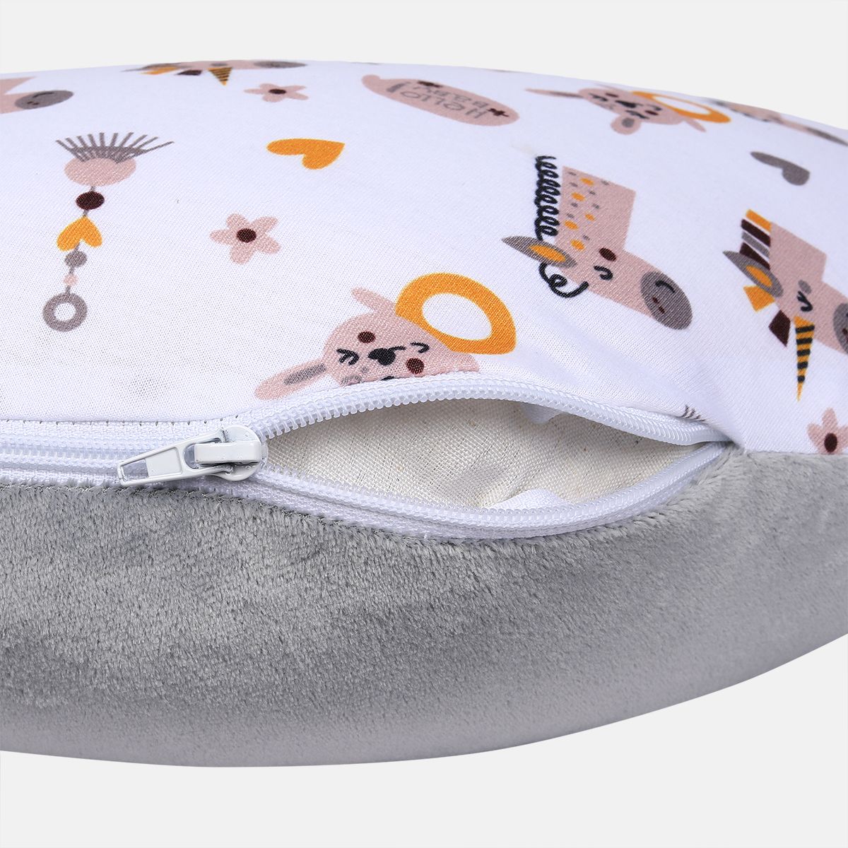 Miniklub New Born Grey Color Pegasus Feeding Pillow