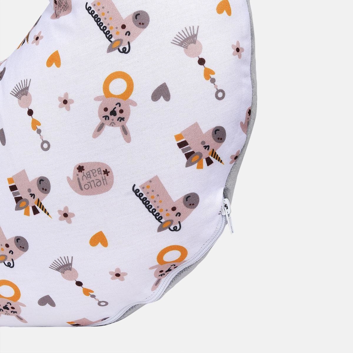 Miniklub New Born Grey Color Pegasus Feeding Pillow