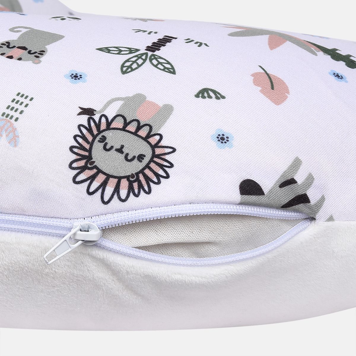 Miniklub New Born Teal Color Jungle Feeding Pillow