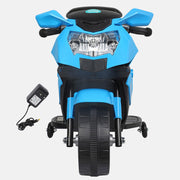 Blue Electric Ride On SuperBike