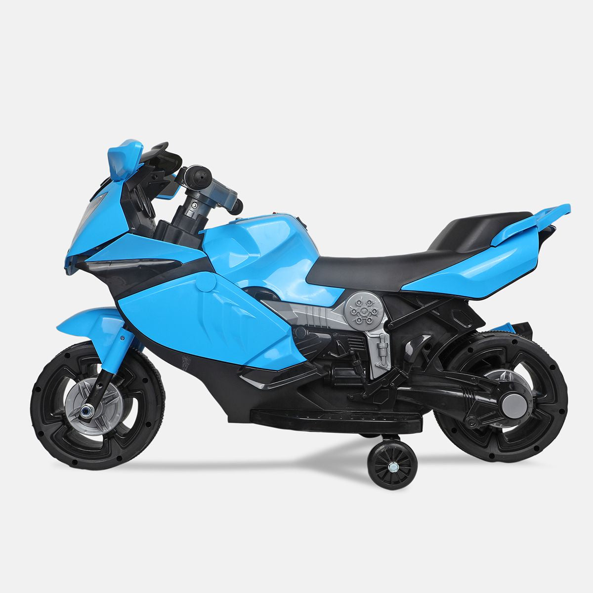 Blue Electric Ride On SuperBike