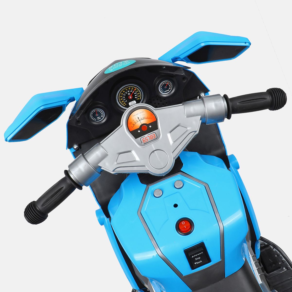 Blue Electric Ride On SuperBike