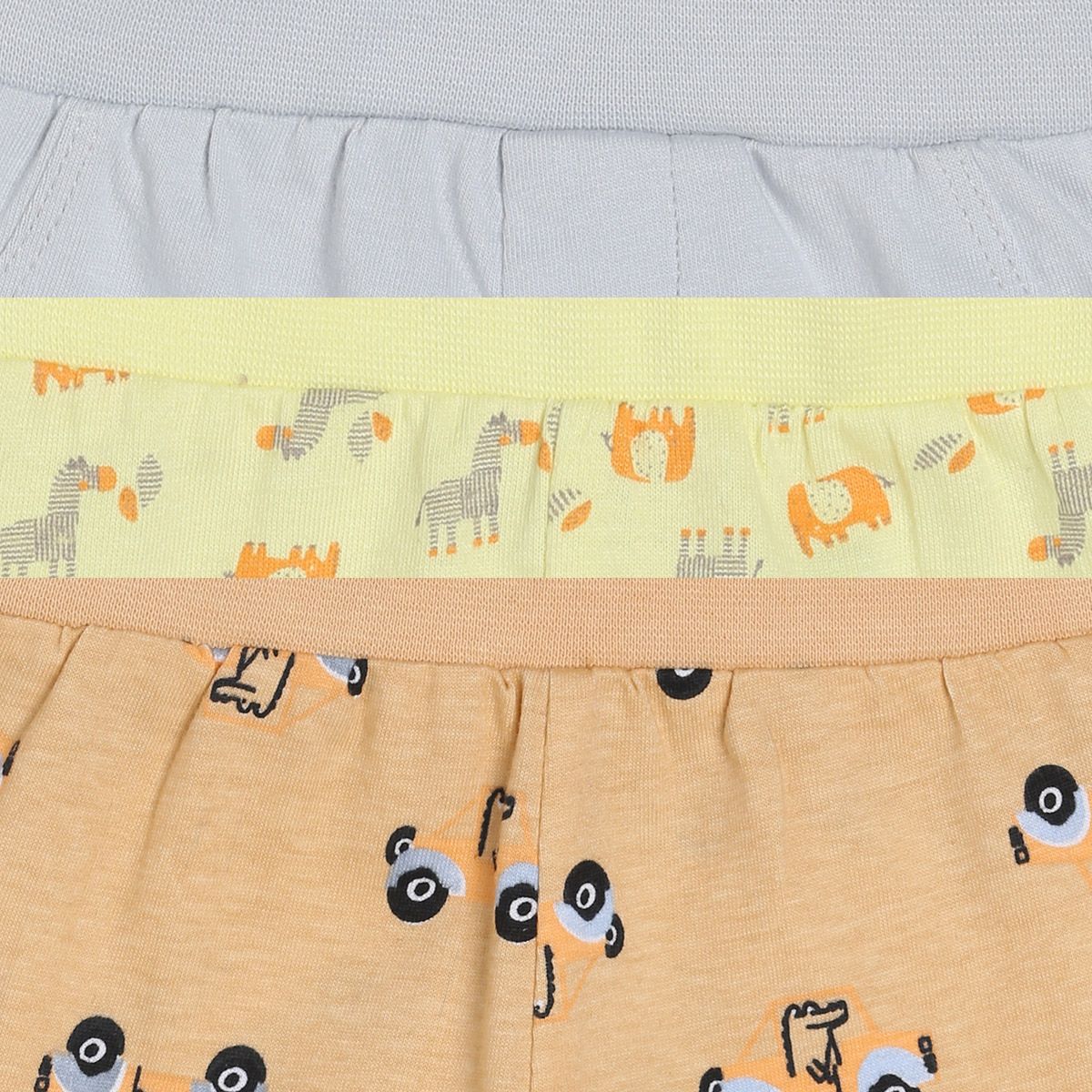 Boys Multicolor Pack Of 3 Shorts