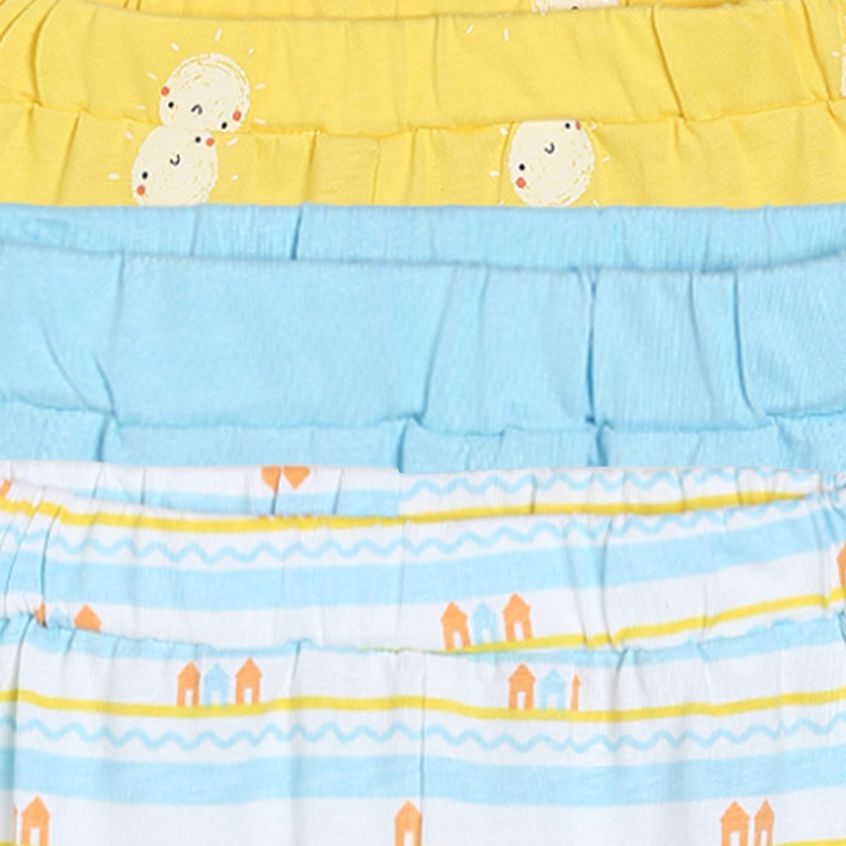 Boys Multicolor Pack Of 3 Knit Bottom