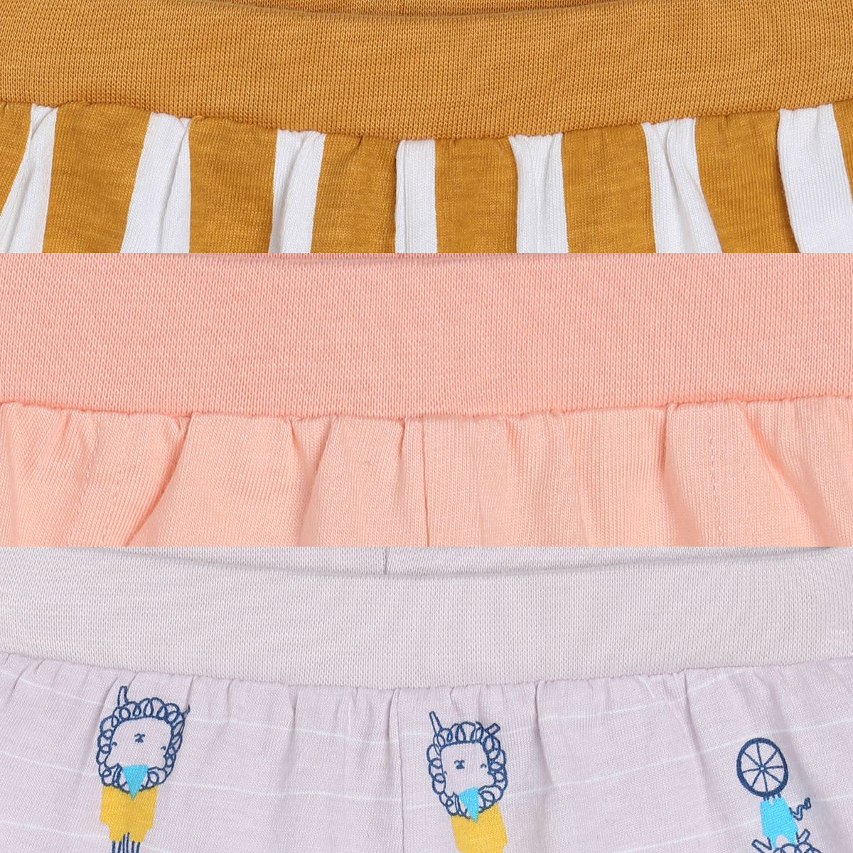 Boys Multicolor Pack Of 3 Shorts