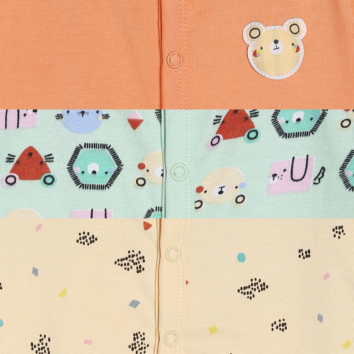 Boys Coral Front Open Vest