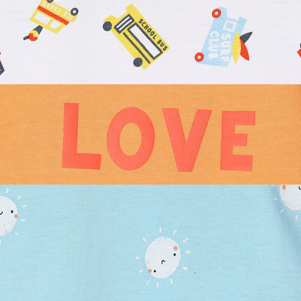 Boys Multicolor Pack Of 3 T-Shirt