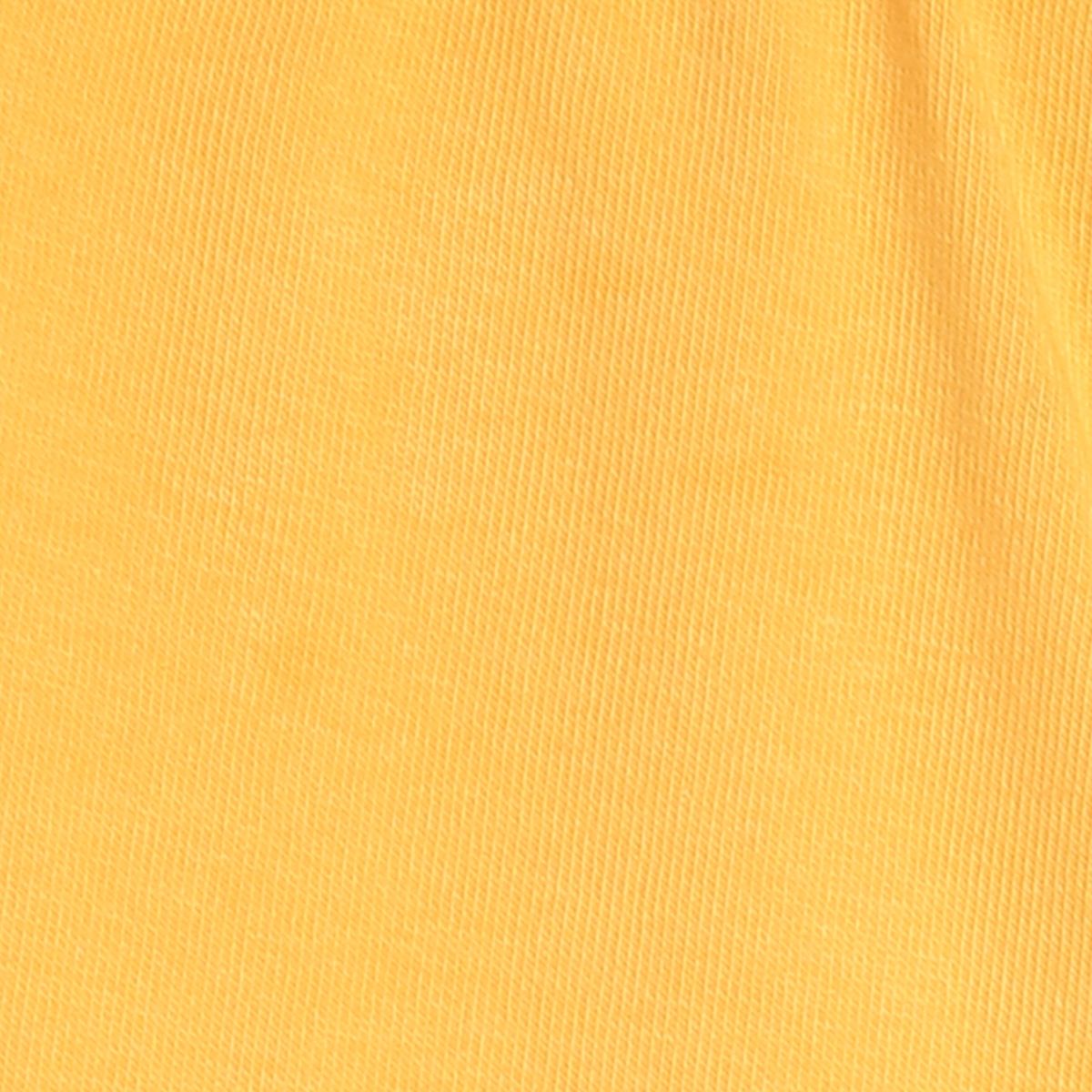 Baby Girls Printed Short Sleeve Top with Solid Leggings Set, Yellow