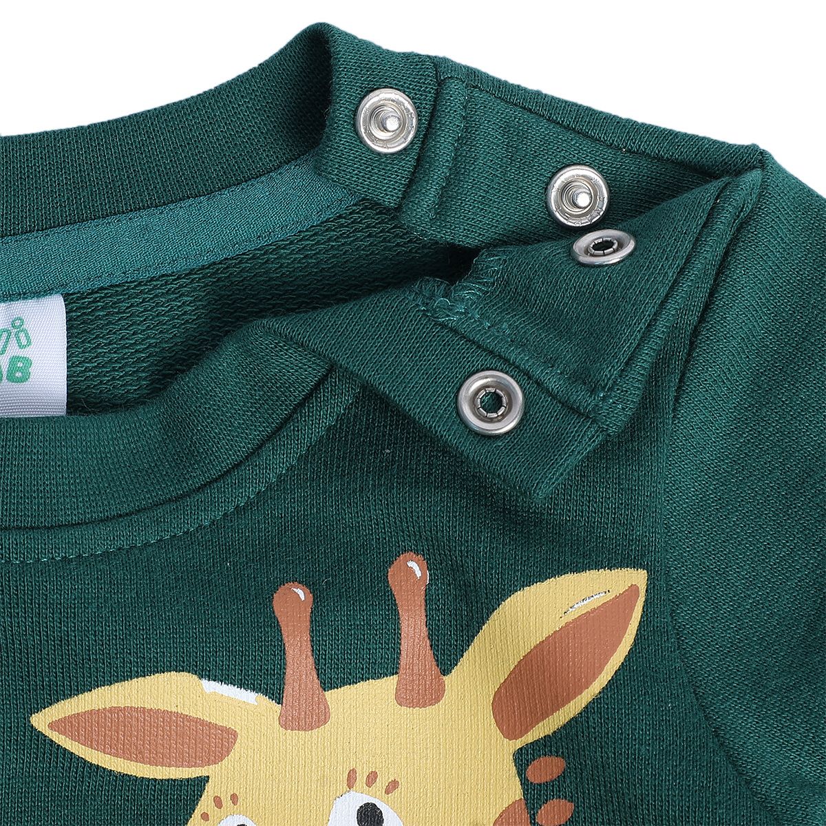 Boys Green T-Shirt And Bottom