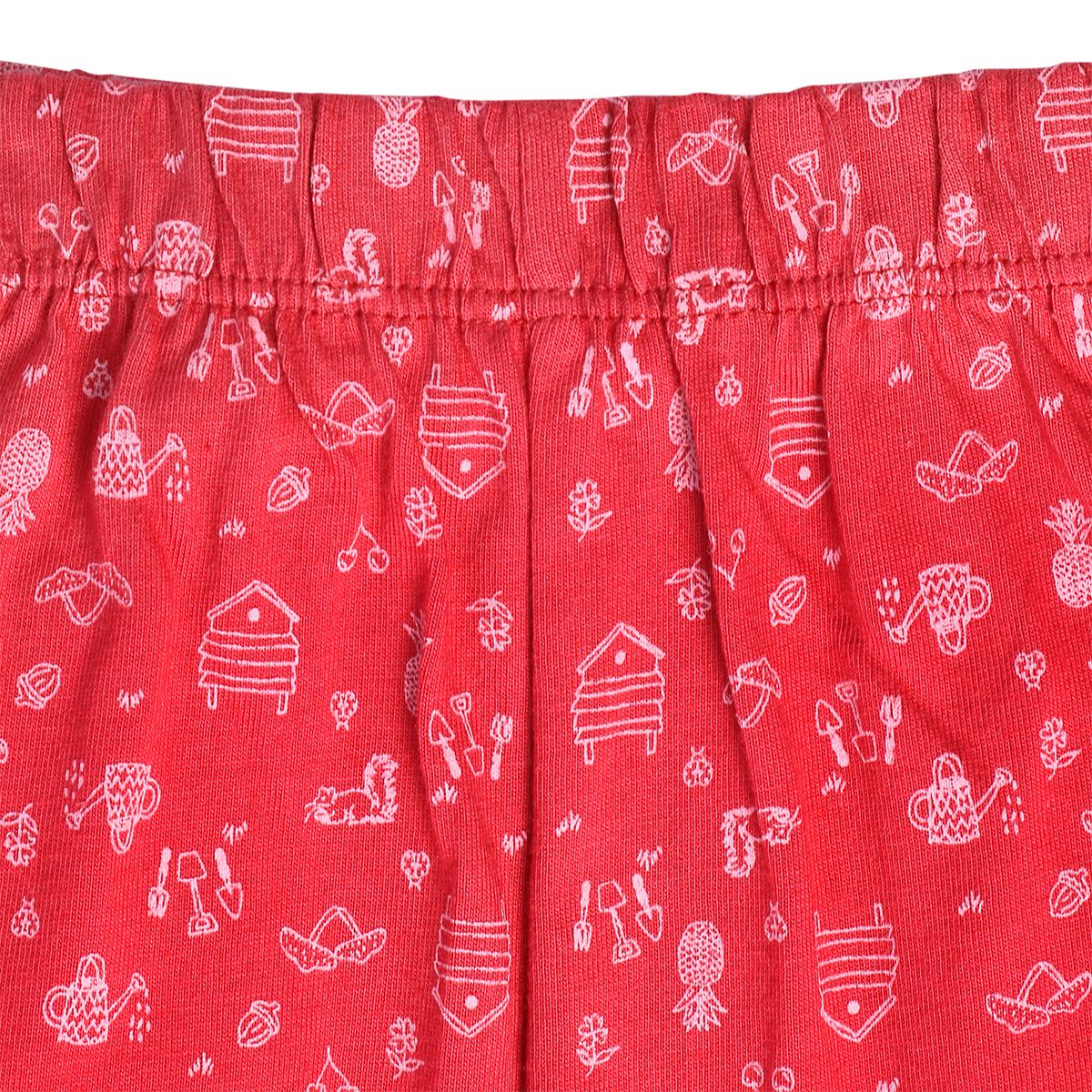 Girls Red Pack Of 2 Top And Bottom