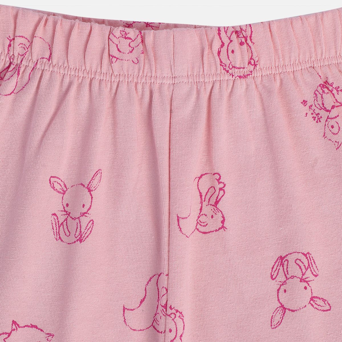 Girls Pink Pack Of 2 Top And Bottom