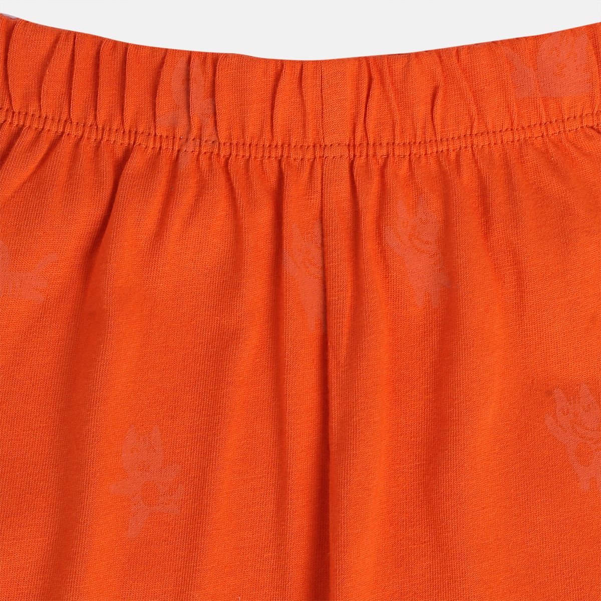 Girls Orange Pack Of 2 Top And Bottom