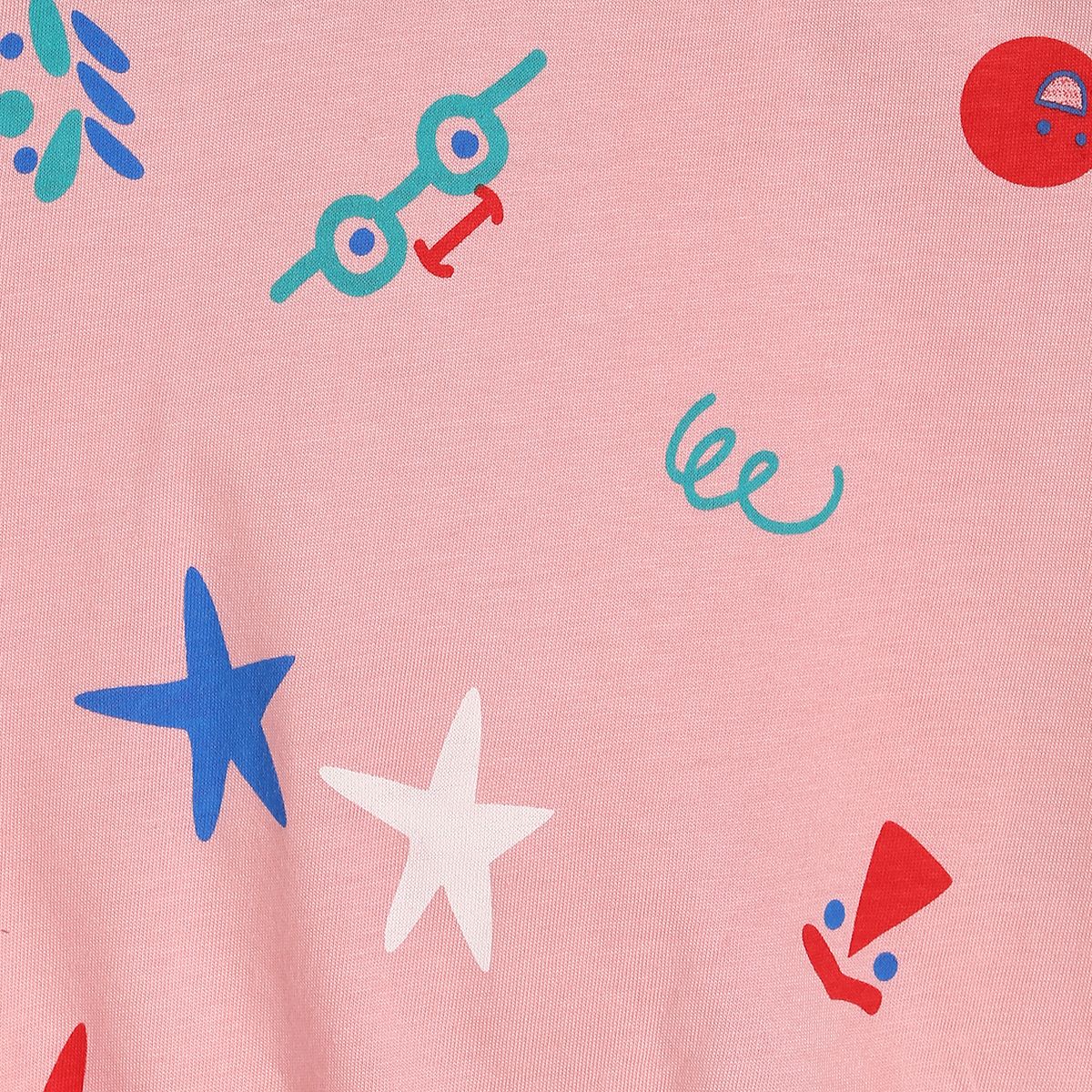 Girls Pink Pack Of 2 Lounge Wear