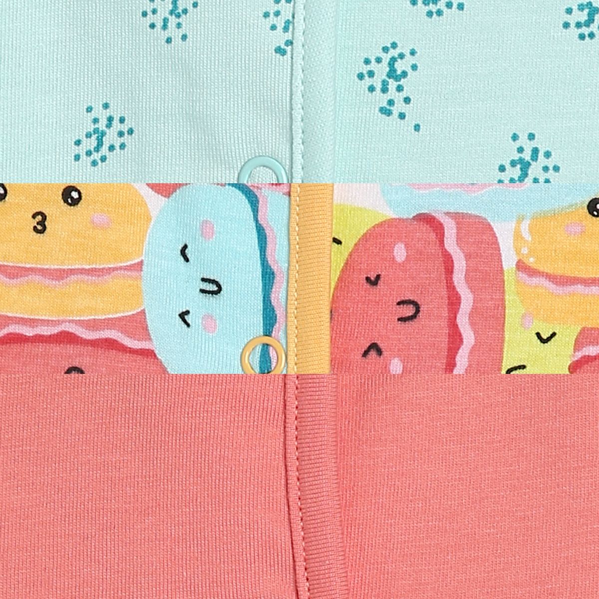 Girls Multicolor Pack Of 3 Front Open Vest