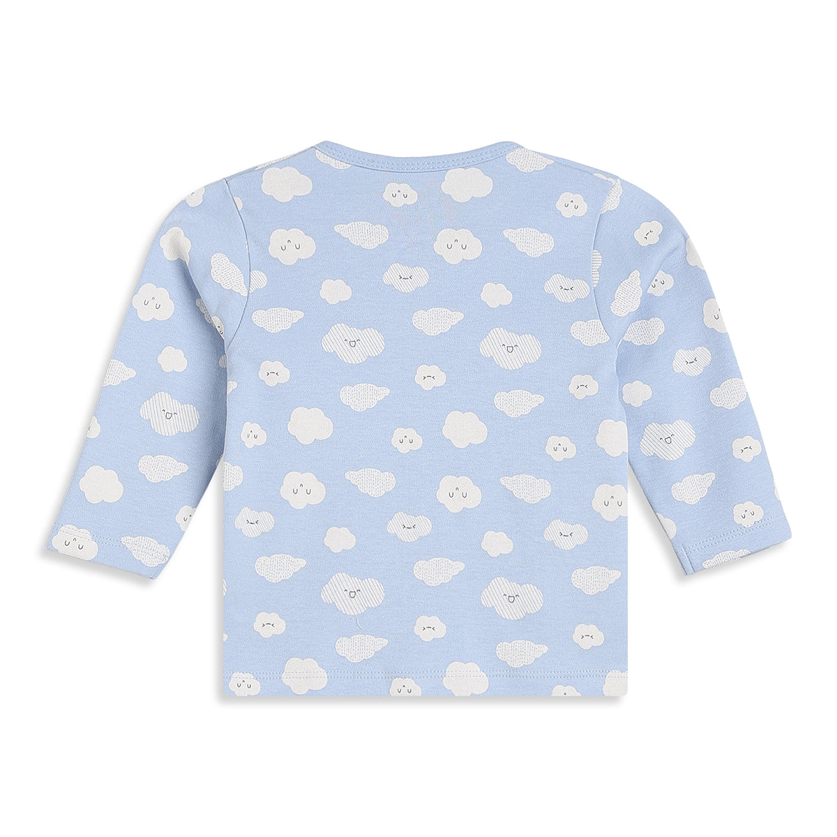 Baby Boys Blue and Cream Knit Front Open Vest Pack of 2 Casual Wear
