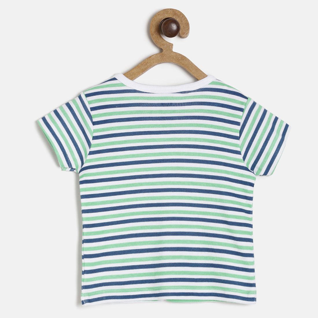 Baby Boys White, Red & Green Cotton Solid & Striped Front Open Vests Pack of 3 Regular Fit Casual Kids
