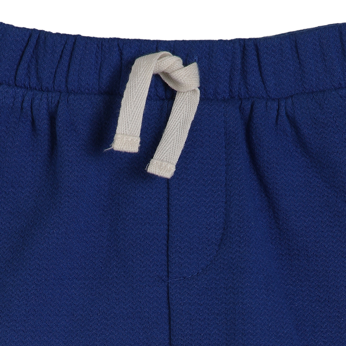 Baby Boys Blue Solid Cotton Shorts Regular Fit Casual Baby Shorts