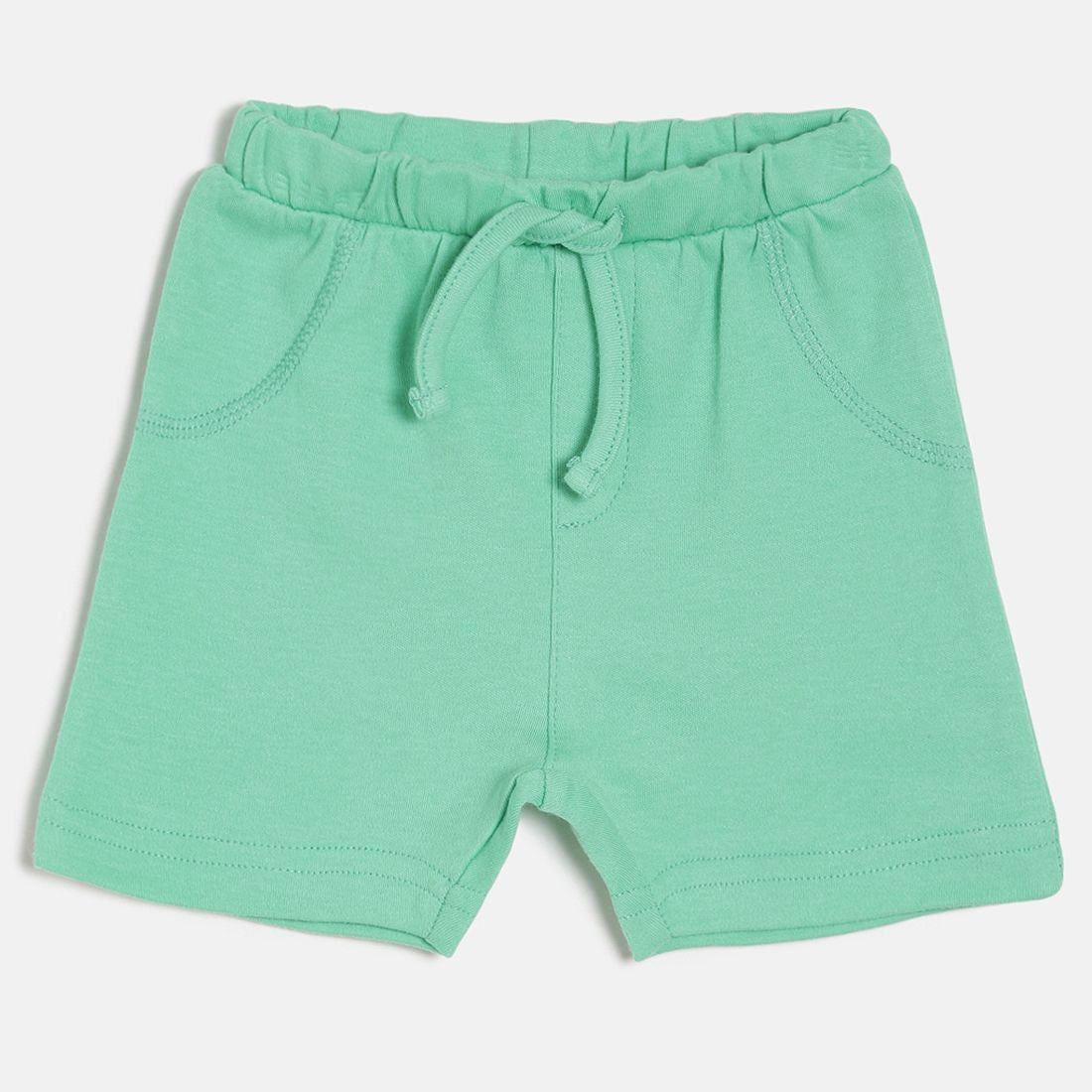 Baby Boys White Blue & Green Cotton Shorts Pack of 3 Regular Fit Casual Baby Shorts