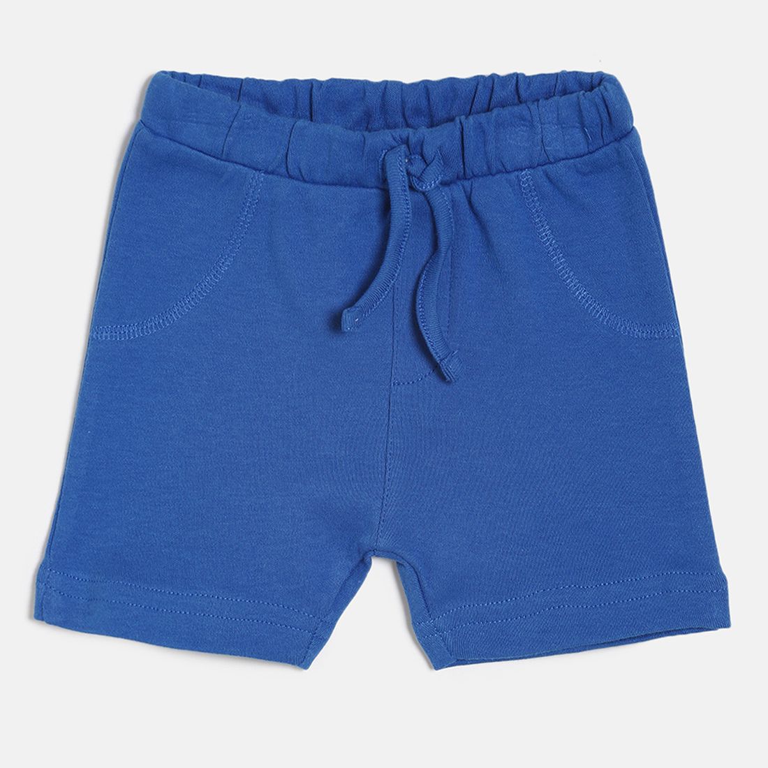 Baby Boys White Blue & Yellow Cotton Shorts Pack of 3 Regular Fit Casual Baby Shorts