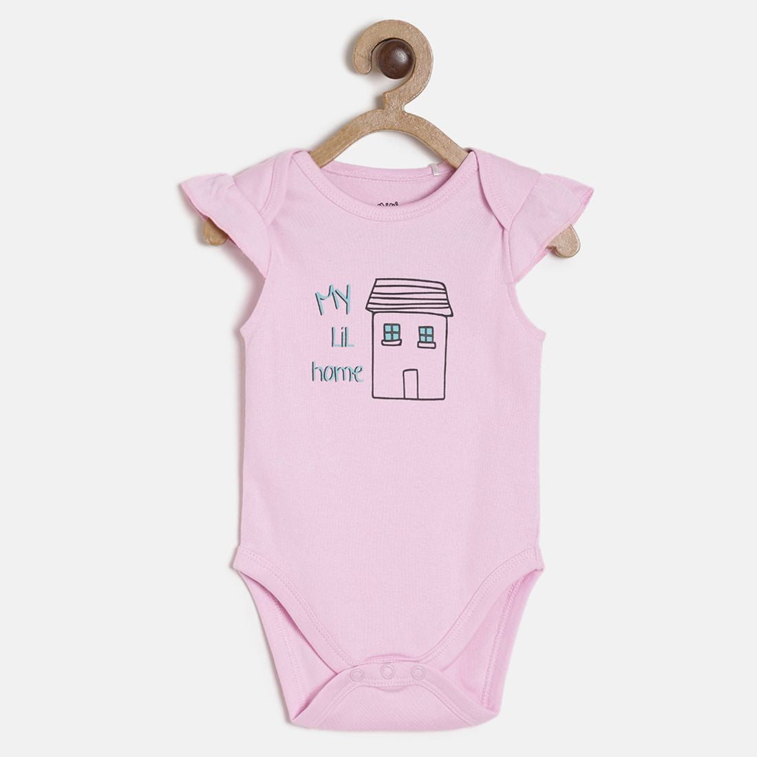 Baby Girls White, Pink & Navy Blue Cotton Bodysuit Pack of 3 Regular Fit Casual Baby Bodysuit