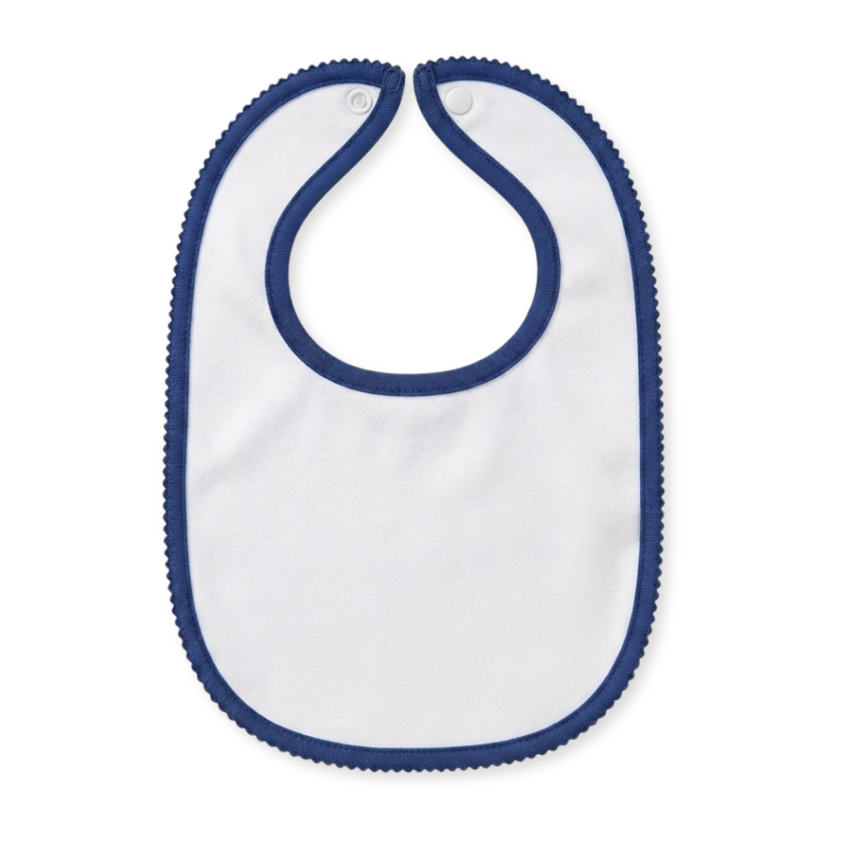 Baby Blue White and Navy Cotton Bib Mittens and Booties Set Bunny Design Newborn Essentials