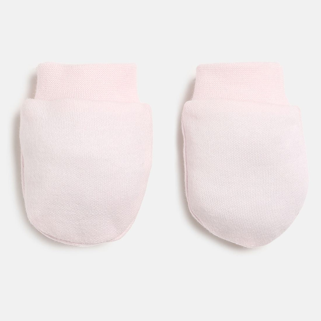 Baby Girls White & Pink Heart Print Cotton Cap Regular Fit Baby Cap